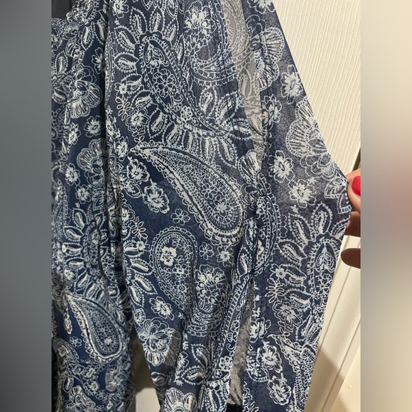 Perseption Concept paisley print dress. - Picture 3 of 4